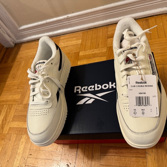 REEBOK CLUB C DOUBLE REVENGE H04190 women’s 9.5 - Picture 13 of 14